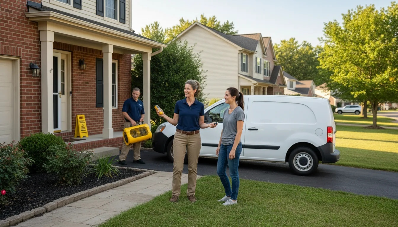 Water restoration image for Emergency Water Damage Restoration in Grasonville, MD